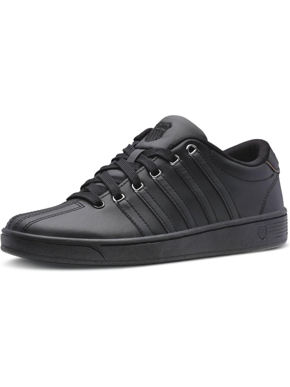 Women's Black Slip On Comfortable Platform Lace Up Modern Fashion Sneakers
